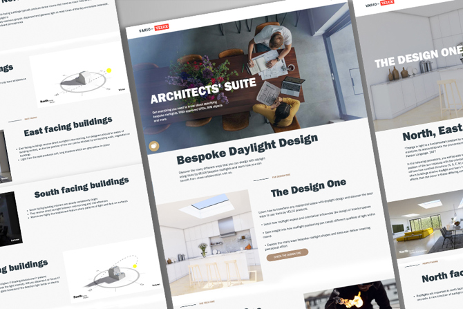 Dynamic content production helps rooflight market leader shine